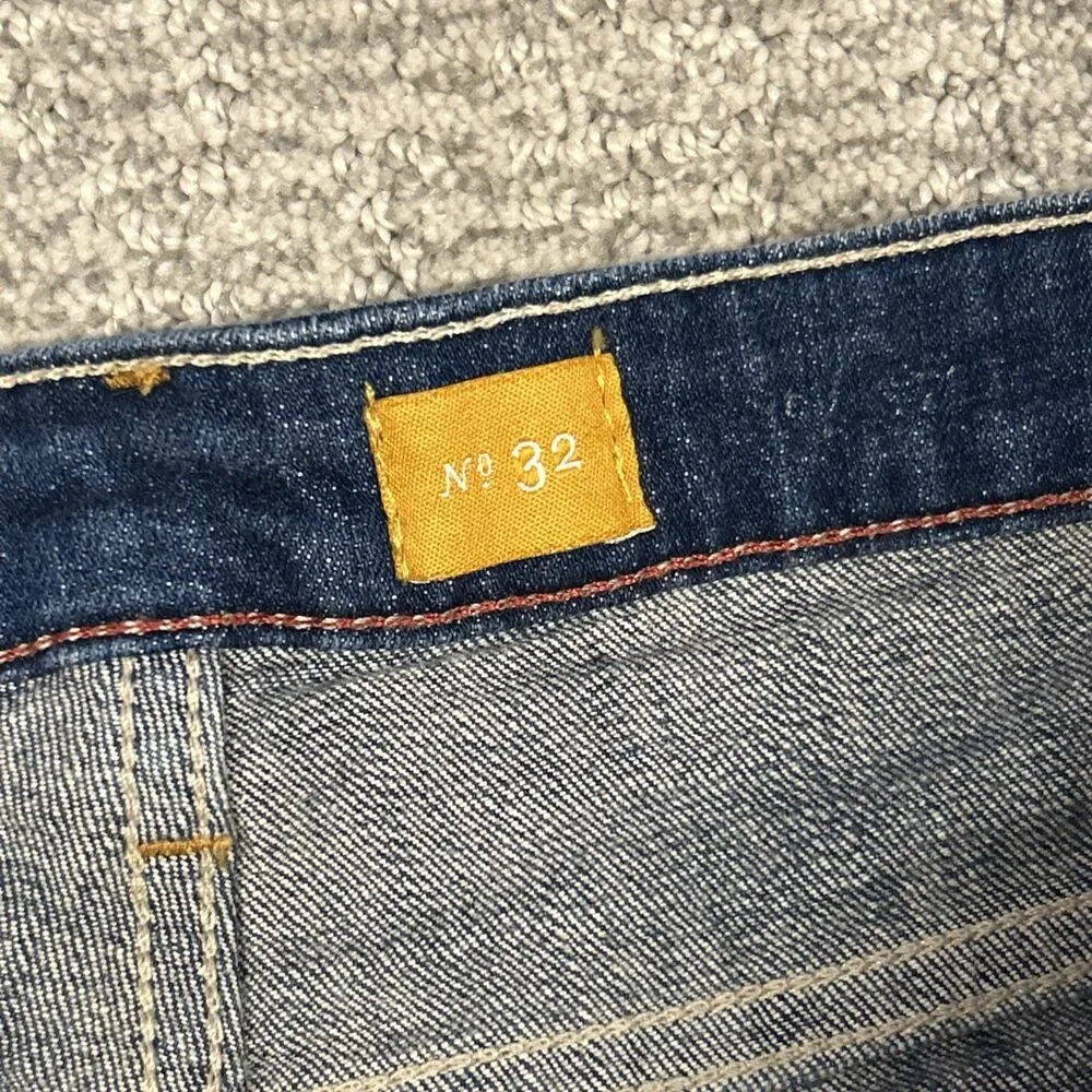 Anthropologie Pilcro Jean Shorts Womens 32 Denim Bermuda Stretch Pockets 36x7 - Picture 3 of 7